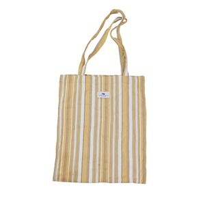 American Rhino Tote Bag Unisex‎ OS Yellow Striped Canvas Utility Carryall
